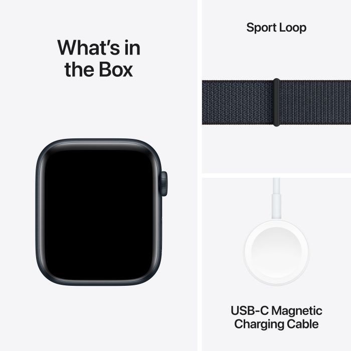 Смарт-годинник Apple Watch SE GPS + Cellular 40mm Midnight Aluminium Case with Ink Sport Loop (MXGA3QH/A) зображення 7