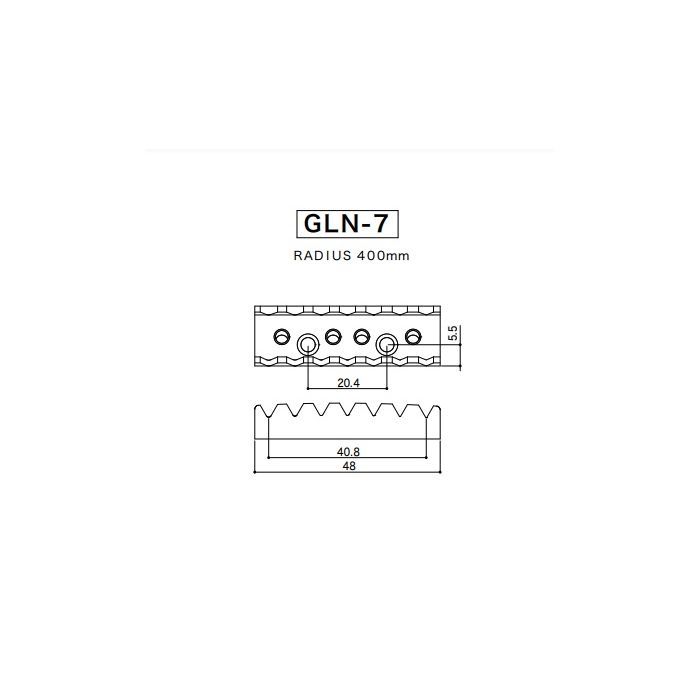 Поріжок для гітари Gotoh GLN-7 B зображення 2