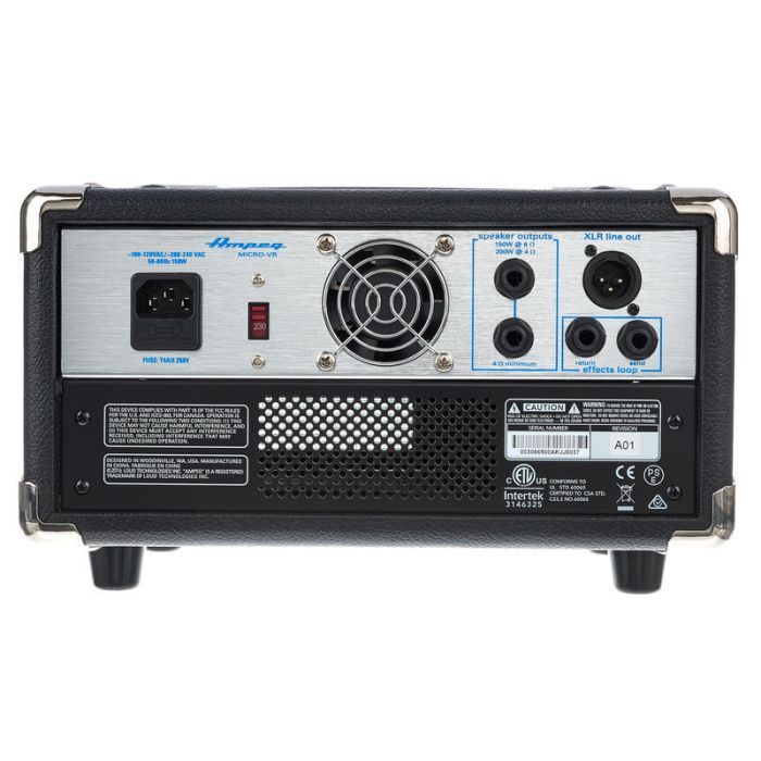 Гітарний підсилювач Ampeg Micro-VR зображення 3