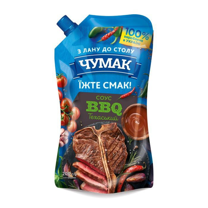Соус Чумак BBQ Техасский 200 г (4823096008851)