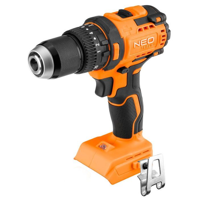Шуруповерт Neo Tools Energy+ 18V, безщітковий, 95Нм, 0-320/0-1700об/хв 1.2кг (без АКБ та ЗП) (04-619) зображення 6