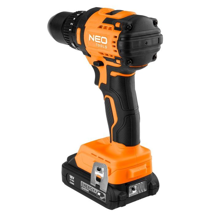 Шуруповерт Neo Tools Energy+ 18V, безщітковий, 95Нм, 0-320/0-1700об/хв 1.2кг (без АКБ та ЗП) (04-619) зображення 9
