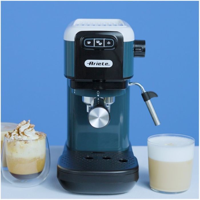 Рожковая кофеварка эспрессо Ariete 1399 Blue (00M139918AR0) изображение 3