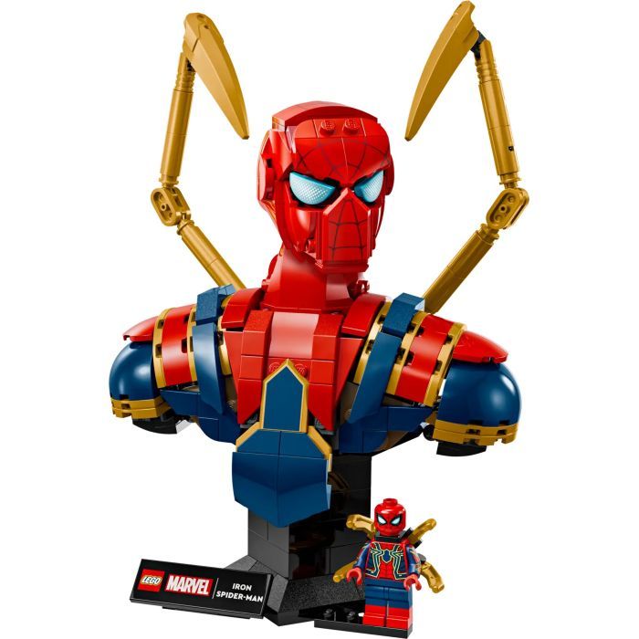 Конструктор LEGO Super Heroes Погруддя Залізної Людини-Павука (76326) зображення 3