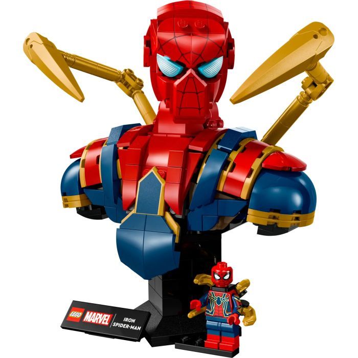 Конструктор LEGO Super Heroes Погруддя Залізної Людини-Павука (76326) зображення 4