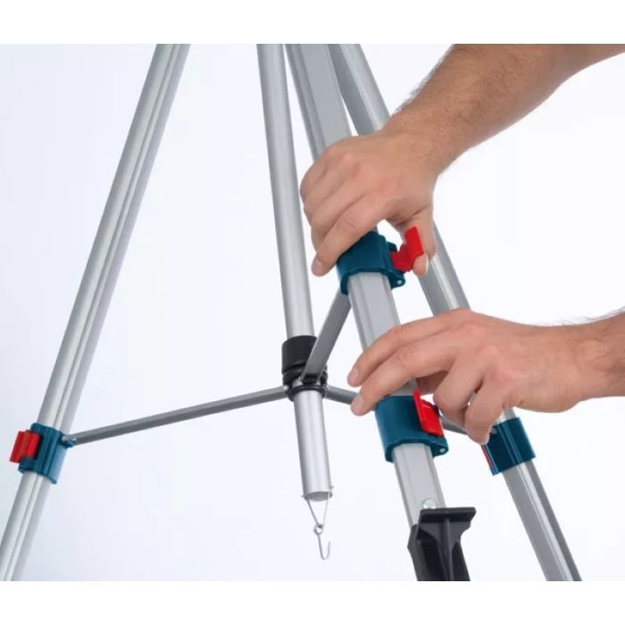 Штатив для нивелира Bosch Professional BT250 для оптических нивелиров, 1/4", 97.5-250см, 3.4кг (0.601.096.A00) изображение 4
