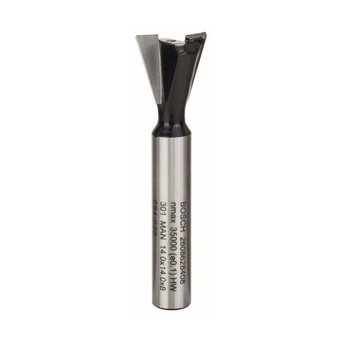 Фреза Bosch Professional пазовая V-образная V, Std, S8, D14, L14 15° (2.608.628.408) изображение 2