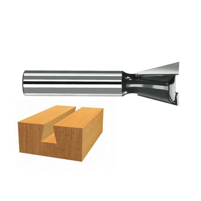 Фреза Bosch Professional пазовая V-образная V, Std, S8, D14, L14 15° (2.608.628.408) изображение 6