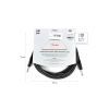 Инструментальный кабель Fender Cable Professional Series 10' Grey Tweed (228461) изображение 2