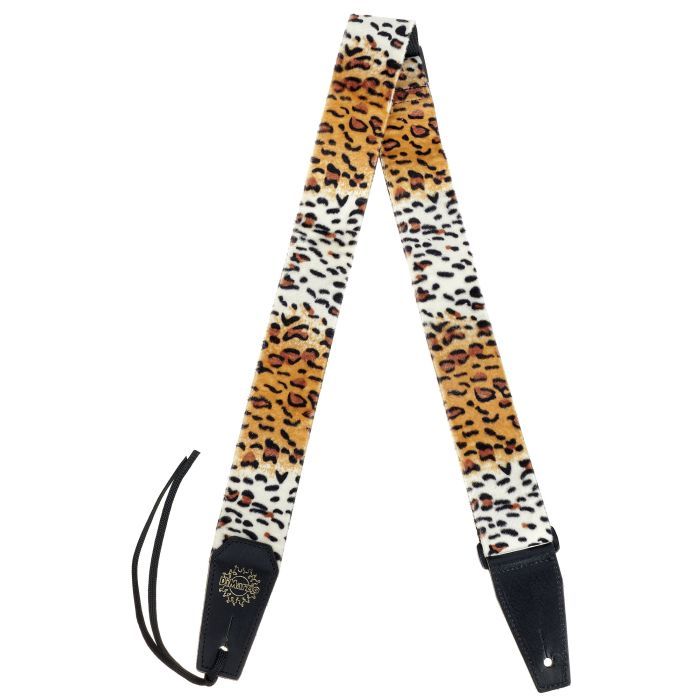 Ремень для гитары DiMarzio Cheetah Guitar Strap with Leather Ends (DD3310CH) изображение 3