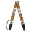Ремень для гитары DiMarzio Cheetah Guitar Strap with Leather Ends (DD3310CH) изображение 3