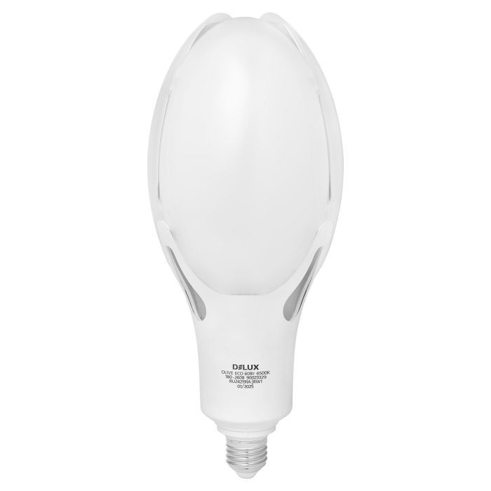 Лампочка Delux OLIVE ECO 60Вт E27 6500K 230В (90023329)