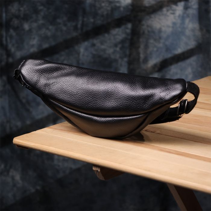 Сумка Shvigel Из натуральной кожи Черная (23145) изображение 10