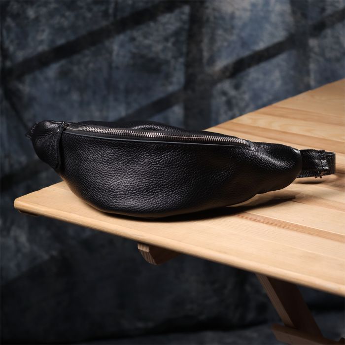 Сумка Shvigel Из натуральной кожи Черная (23145) изображение 9