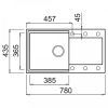 Мийка кухонна Elleci EASY 290 Aluminium 79 зображення 2