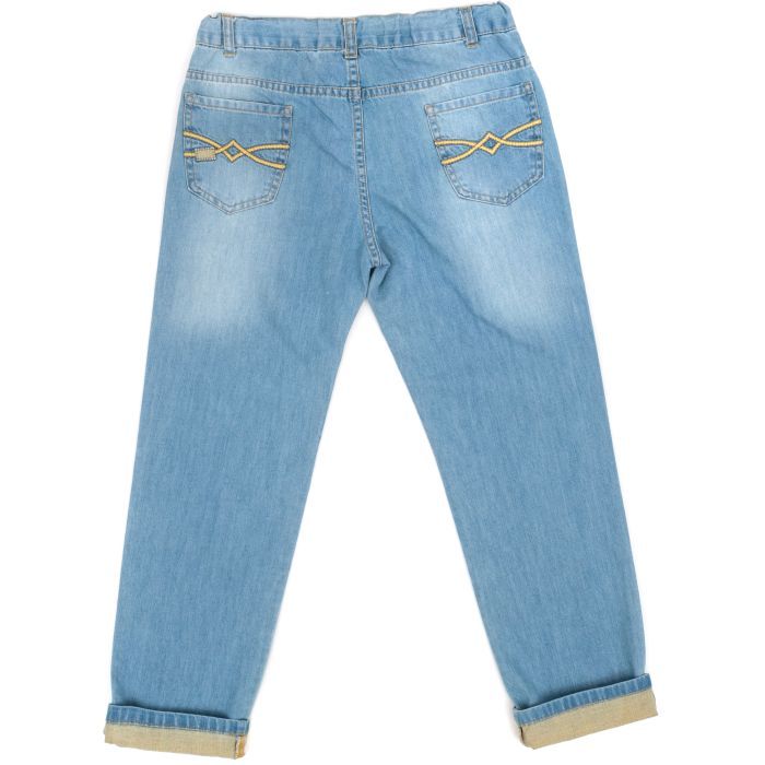 Джинсы детские Aziz классические (12591-140B-blue) изображение 2