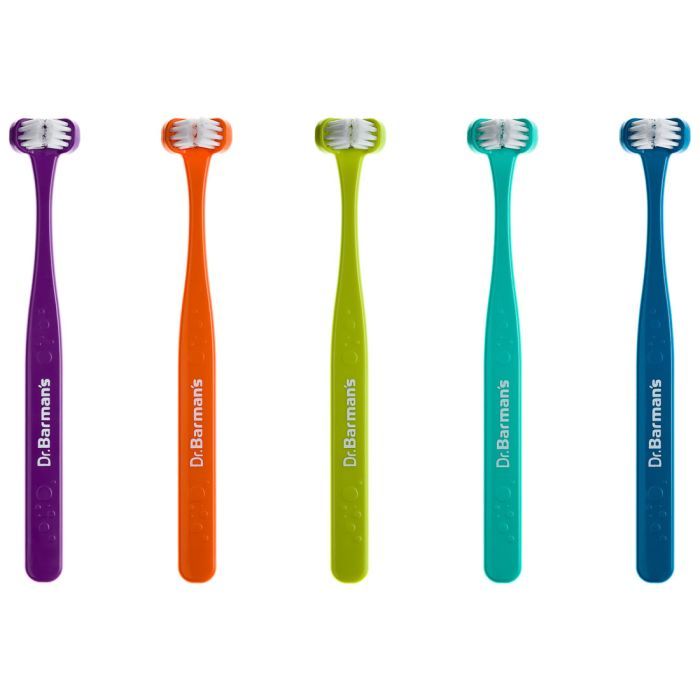 Дитяча зубна щітка Dr. Barman's Superbrush (Dentaco AG), 9603210000, тристороння (від 0-6 років), салатова (8.121/5) зображення 3