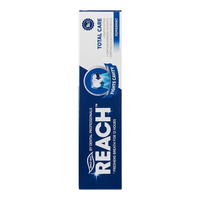 Зубная паста Reach Total Care Peppermint 150 г (8801051313468) изображение 2