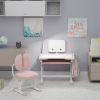 Парта зі стільцем Evo-kids (стол+стул+полка+лампа) Pink (BD-20 PN) зображення 3