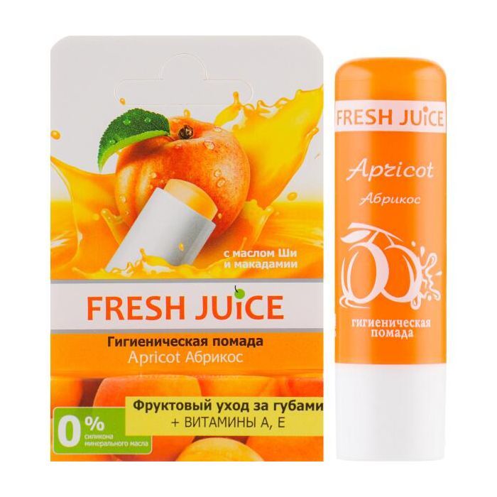 Гигиеническая помада Fresh Juice Apricot 3.6 г (8588006038910)