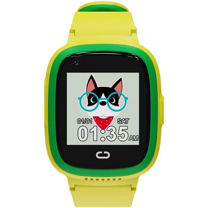 Смарт-годинник Canyon Sunny KW-48 Video 4G GPS Games Music Yellow/Green (CNE-KW48YG) зображення 2