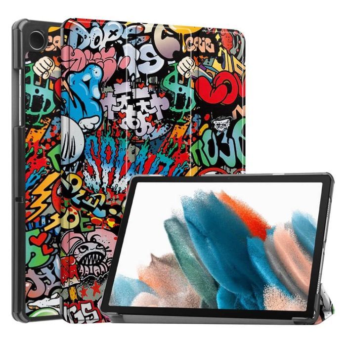 Чохол до планшета BeCover Smart Case Samsung Galaxy Tab A11 SM-X133/X135 8.7" Graffiti (713975) зображення 2