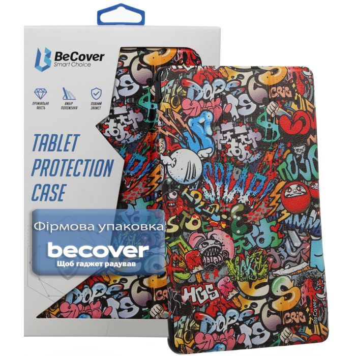 Чохол до планшета BeCover Smart Case Samsung Galaxy Tab A11 SM-X133/X135 8.7" Graffiti (713975) зображення 7