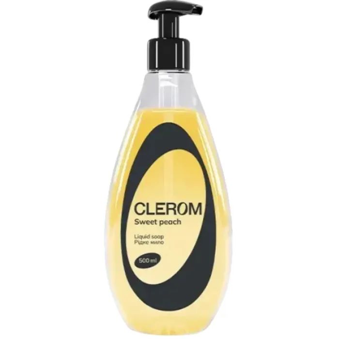 Жидкое мыло Clerom Sweet peach 500 мл (4820287020258)