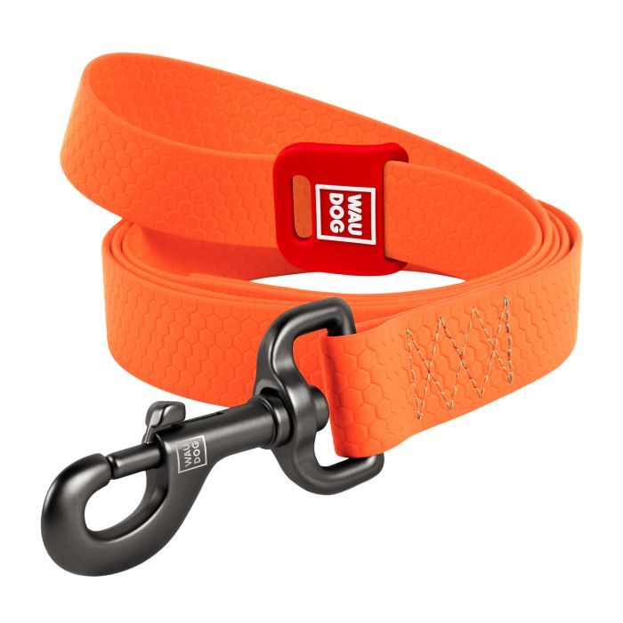 Поводок для собак WAUDOG Waterproof L-XXL Ш 25 мм Д 500 см голубой (27482)