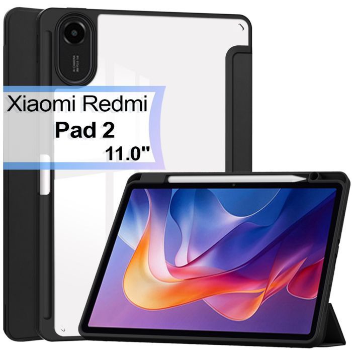 Чехол для планшета BeCover Soft Edge TPU Xiaomi Redmi Pad 2 11.0" Black (713656)