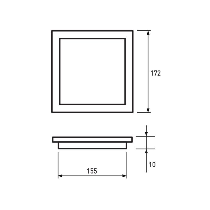 Світильник Eurolamp Downlight 12W 4000K (LED-DLS-12/4) зображення 3