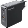 Зарядное устройство Essager 2xUSB-C + 1xUSB 140W GaN (ECT2CA-ZCB01-Z) изображение 2