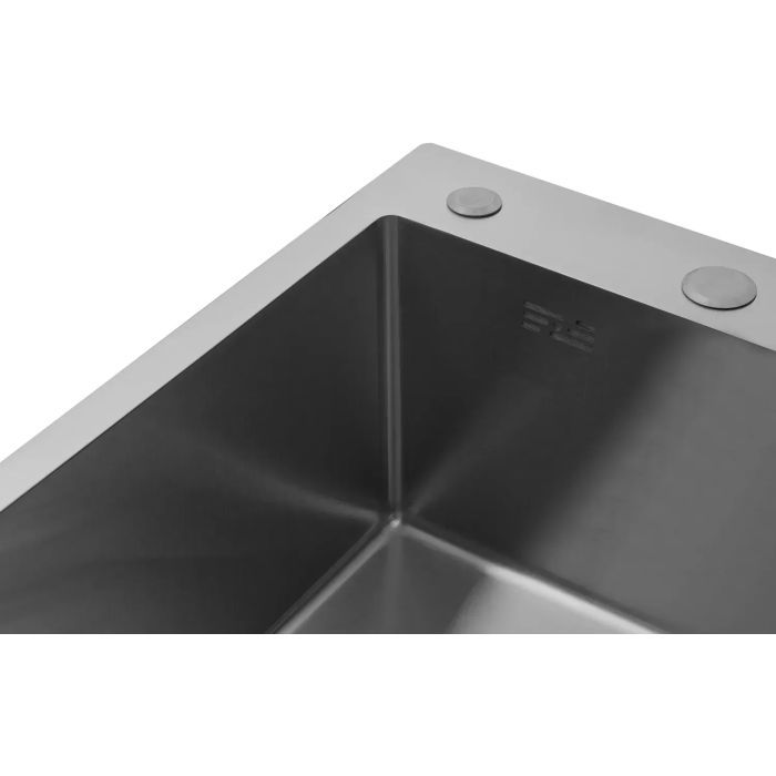 Мойка кухонная Kroner Geburstet-6350LHM (CV031320) изображение 6