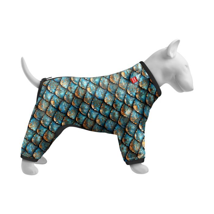 Вітровка для тварин WAUDOG Clothes "Луска" S35 (390-0179) зображення 3