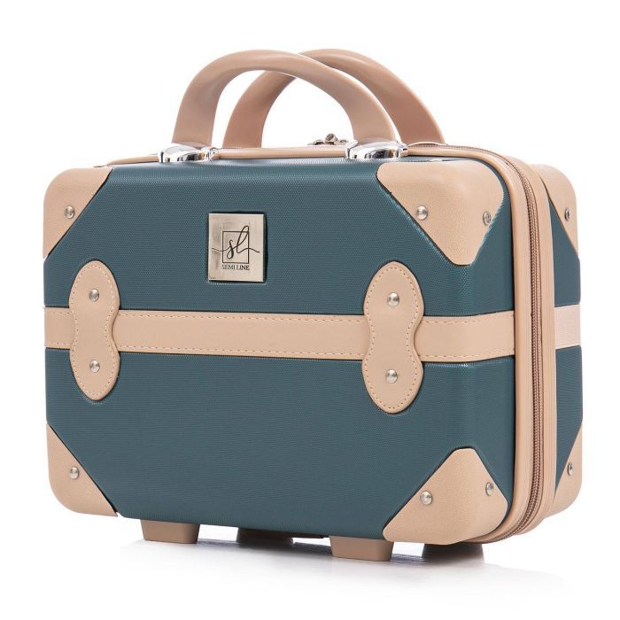 Косметичка Semi Line Бьюти-кейс 10L Green-Navy (DAS303348)
