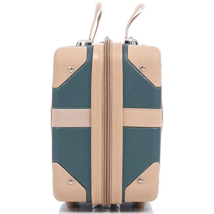 Косметичка Semi Line Бьюті-кейс 10L Green-Navy (DAS303348) зображення 5 Косметичка Semi Line Бьюті-кейс 10L Green-Navy (DAS303348) зображення 5