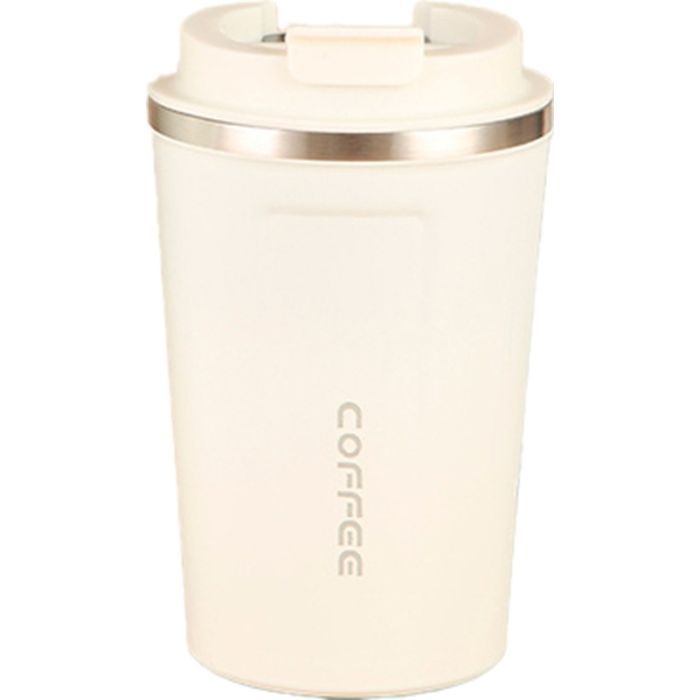 Термокружка Merlion 380 мл, біла (Termo-304-380Wh)