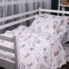 Постельное белье MirSon 010 Teddy ballons Фланель 2x143x210 Семейный (2200009654138) изображение 3
