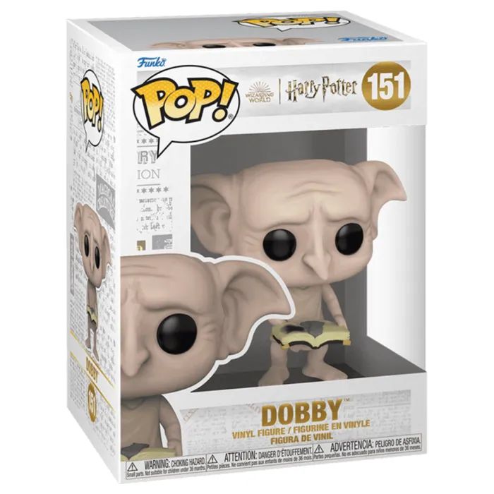 Фігурка Funko Pop серії Гаррі Поттер - Добі (65650) зображення 2 Фігурка Funko Pop серії Гаррі Поттер - Добі (65650) зображення 2