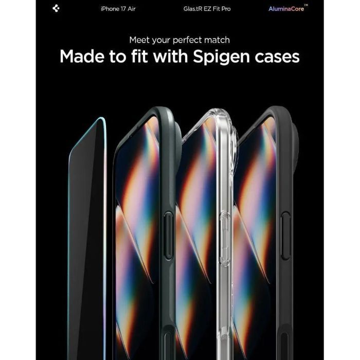 Стекло защитное Spigen Glas.tR EZ Fit Pro HD iPhone 17 Air (AGL09870) изображение 8