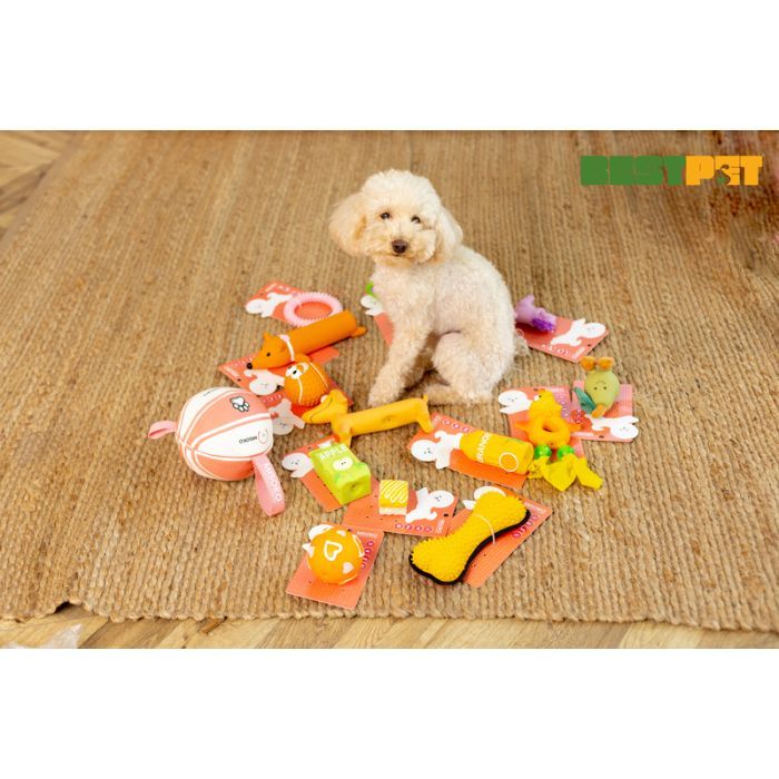 Игрушка для собак MISOKO&CO Косточка желтая 19 см (BEIRJ04182-G) изображение 2