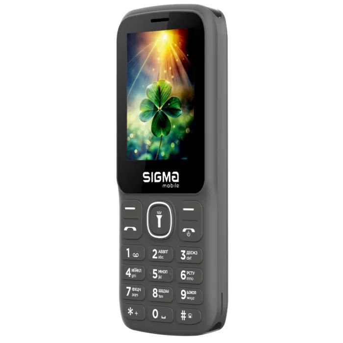 Мобільний телефон Sigma X-style 242 LUCKY Grey (4827798792926) зображення 4