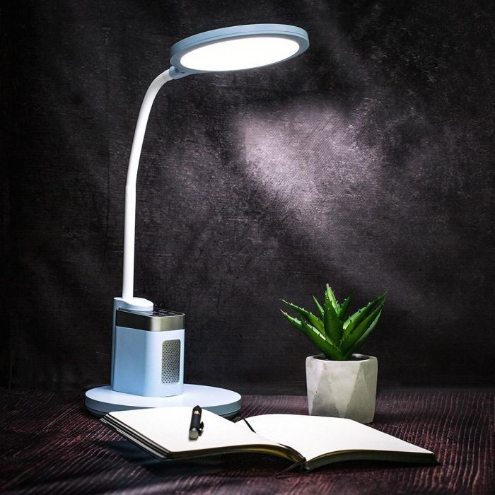 Настільна лампа Mealux DL-420 (BL-1136B White) зображення 2