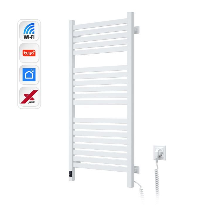 Сушарка для рушників Navin Авангард Х 1000х480 Wi-Fi правобічна біла (12-172055-4810)