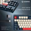 Клавіатура GamePro Asgard Ragnar Wireless/Bluetooth/USB UA Blue (MK285BL) зображення 5