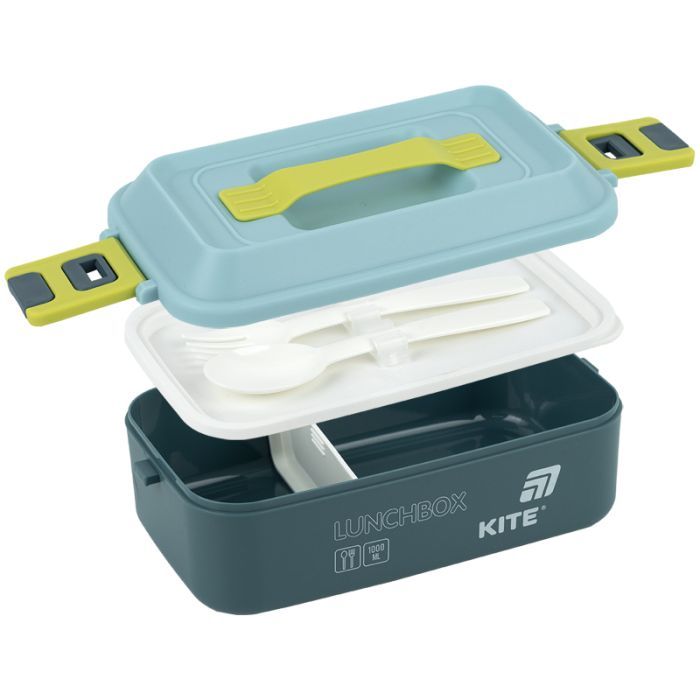 Ланч-бокс Kite 1000 мл зелений (K25-1183-3) изображение 3