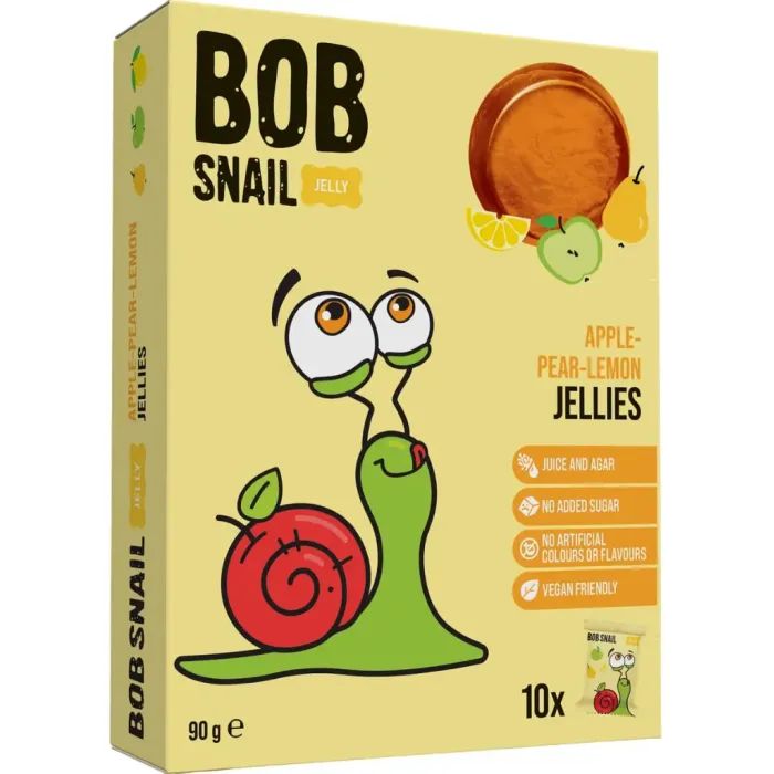 Мармелад Bob Snail Яблоко, груша, лимон 90 г (1740880)