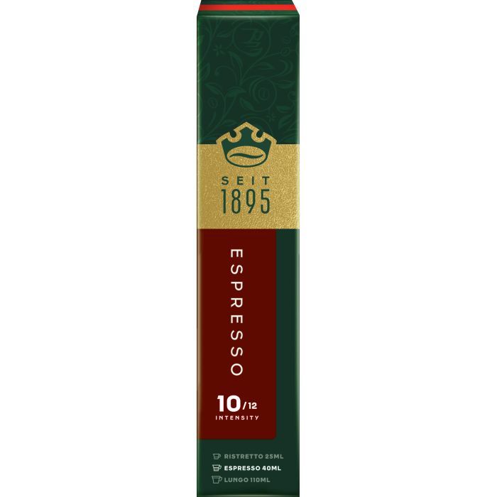 Кава Jacobs Espresso 10 Intenso в капсулах сумісні з Nespresso 10 шт (8711000371183) зображення 2