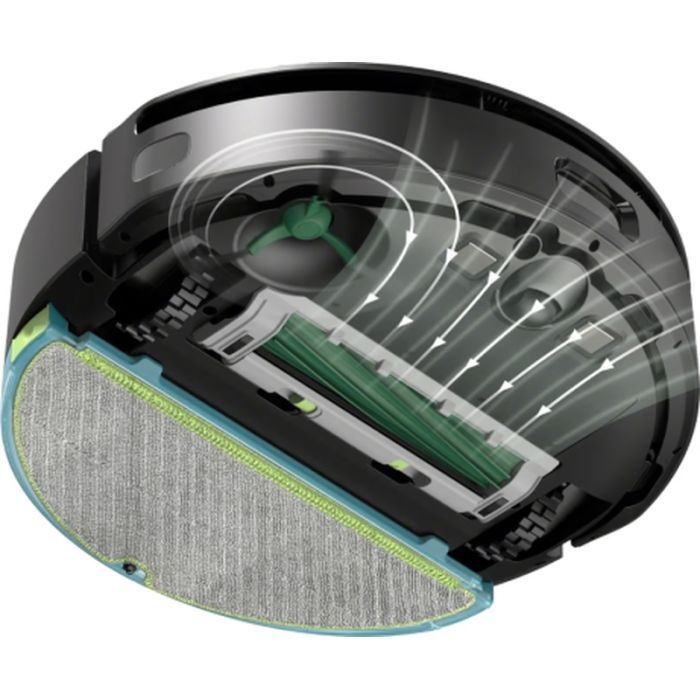 Пилосос iRobot Roomba Combo Dust Compactor 205 (Black) (L121040) зображення 6