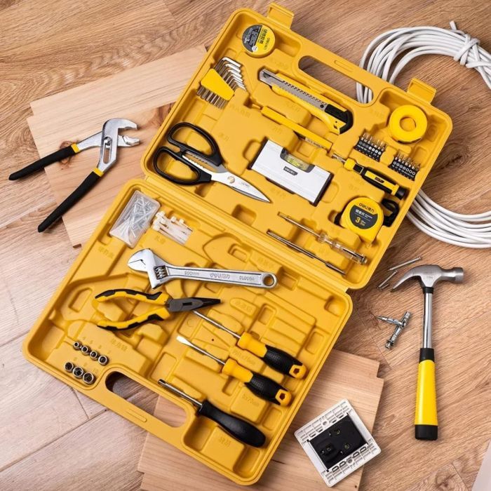 Набор инструментов Deli 48 шт. (EDL1048J) изображение 3